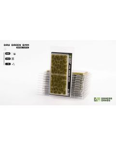 Пучки трави Gamers Grass: Dry Green (6mm) Wild