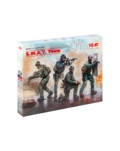 Набір збірних моделей для діорам ICM: S.W.A.T. Команда