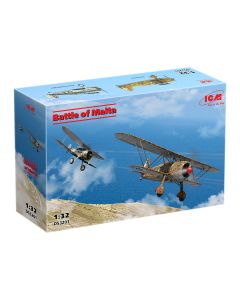 Набір збірних моделей літаків ICM: Бої за Мальту