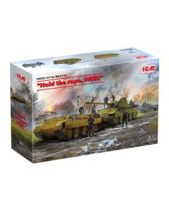 Набір збірних моделей для діорам ICM:  “Тримай трос, Віллі”