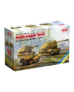 Набір збірних моделей для діорам ICM: Мобільна бригада “Вест”, 1943 рік