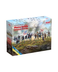 Набір збірних моделей для діорам ICM: Запеклий бій. Громадянська війна у США