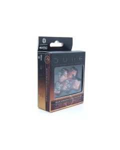 Гральні куби до настільної рольової гри Dune - Adventures in the Imperium Dice Set: Harkonnen