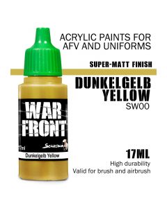 Акрилова фарба Scale 75: Warfront: Dunkelgelb Yellow (17ml)