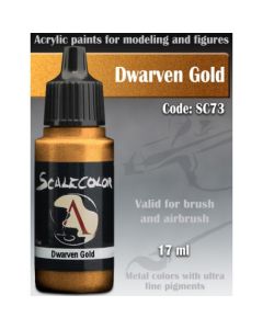 Акрилова фарба Scale 75: Metal n’ Alchemy: Dwarven Gold (17ml)