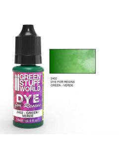 Барвник Green Stuff World Dye for resins: Green (15 ml)