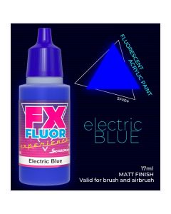 Акрилова фарба Scale 75: FX Fluor Experience: Electric Blue (17ml)