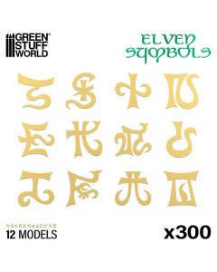 Елементи декору Green Stuff World: Elven Runes and Symbols