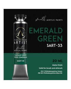 Акрилова фарба Scale 75: Scalecolor Artist: Emerald Green (20ml)