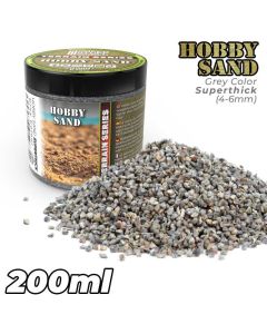 Імітація ґрунту Green Stuff World: Extra Thick Hobby Sand - Dark Grey 200ml