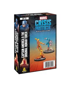 Marvel: Crisis Protocol - Captain America and The Original Human Torch