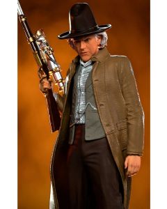 Колекційна статуетка Iron Studios: Statue Doctor Brown - Back To The Future III - Art Scale 1/10