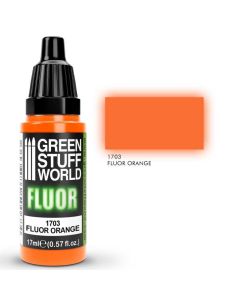 Акрилова фарба Green Stuff World Fluorescent Paints: Orange Fluo  (17 ml)