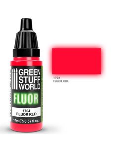 Акрилова фарба Green Stuff World Fluorescent Paints: Red Fluo  (17 ml)