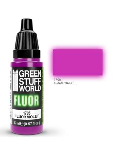 Акрилова фарба Green Stuff World Fluorescent Paints: Violet Fluo  (17 ml)