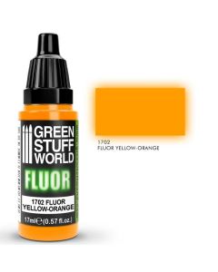 Акрилова фарба Green Stuff World Fluorescent Paints: Yellow-Orange Fluo (17 ml)