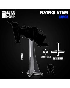 Прозора опора для літаючих мініатюр Green Stuff World: Flying Stem Large