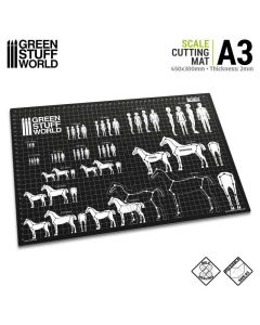 Самовідновлюючий килимок Green Stuff World: Scale Cutting Mat A3