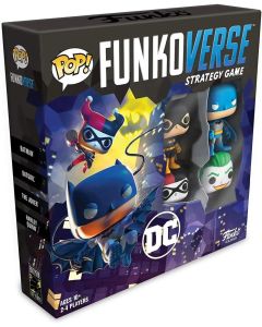 Настільна гра Funkoverse Strategy Game DC #100 4-Pack