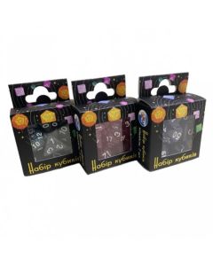 Гральні куби для настільно рольових ігор Games 7 Days: Glitter 7 Dice Set