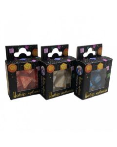 Гральні куби для настільно рольових ігор Games 7 Days: Pearl 7 Dice Set