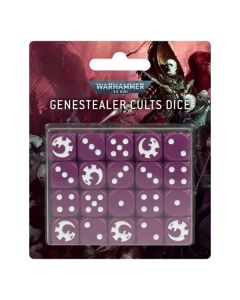 Гральні куби Warhammer 40000: Genestealer Cults Dice Set