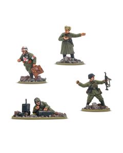 Набір мініатюр Warlord Games Bolt Action: German Veteran HQ