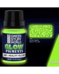 Люмінесцентні пігменти Green Stuff World: Glow in the Dark Reality Yellow-green 30ml