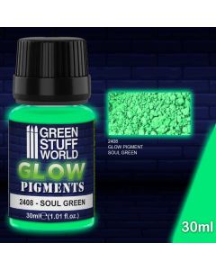 Люмінесцентні пігменти Green Stuff World: Glow in the Dark Soul Green 30ml