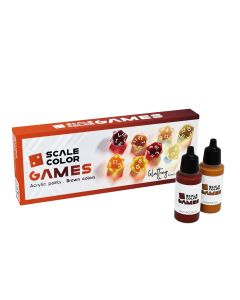 Набір акрилових фарб Scale 75: Scalecolor Games: Gluttony (8x17 ml)
