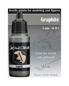 Акрилова фарба Scale 75: Scalecolor: Graphite (17ml)