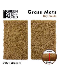 Імітація трав'яного покриття Green Stuff World: Grass Mat Cutouts - Dry Fields