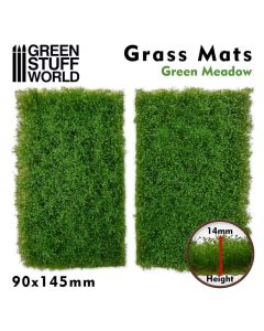 Імітація трав'яного покриття Green Stuff World: Grass Mat Cutouts - Green Meadow