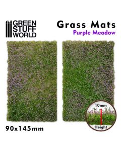 Імітація трав'яного покриття Green Stuff World: Grass Mat Cutouts - Purple Meadow