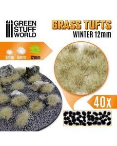 Пучки трави Green Stuff World: Grass Tufts - 12mm Self-Adhesive - Winter