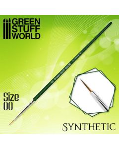 Пензлик Green Stuff World: Green Series Synthetic Brush - Size 00