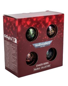 Набір ялинкових кульок Warhammer 40000: Chaos God Baubles - 4 Pack