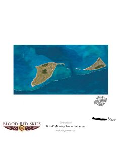 Ігрове поле Warlord Games Cruel Seas: 6' x 4' Midway Fleece