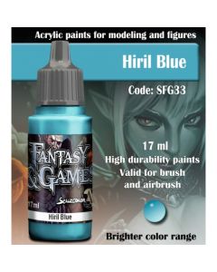 Акрилова фарба Scale 75: Fantasy & Games: Hiril Blue (17ml)