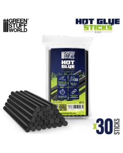 Набір стрижнів для термопістолета Green Stuff World: Hot Glue Sticks 11mm - Black