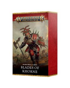 Набір карт Age of Sigmar Warscroll Cards: Blades of Khorne (4-та редакція)