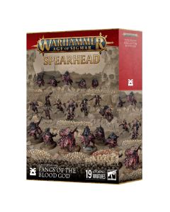 Набір мініатюр Age of Sigmar Spearhead: Blades of Khorne - Fangs of the Blood God (4-та редакція)