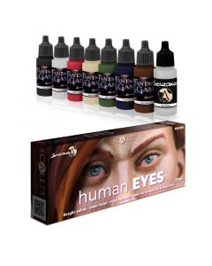 Набір акрилових фарб Scale 75: Scalecolor: Human Eyes (8x17 ml)