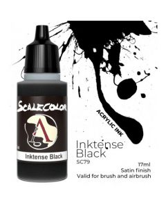 Акрилове чорнило Scale 75: Inktensity: Inktense Black (17ml)