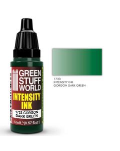 Акрилове чорнило Green Stuff World Acrylic Inks: Intensity Ink: Gorgon Dark Green (17ml)