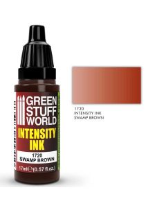 Акрилове чорнило Green Stuff World Acrylic Inks: Intensity Ink: Swamp Brown (17ml)