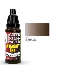 Акрилове чорнило Green Stuff World Acrylic Inks: Intensity Ink: Walnut Brown (17ml)