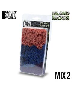 Імітація моху Green Stuff World: Islandmoss - Blue Violet and Light Pink Mix