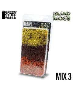 Імітація моху Green Stuff World: Islandmoss - Yellow and Brown Mix
