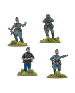 Набір мініатюр Warlord Games Bolt Action: Italian Platoon Commanders